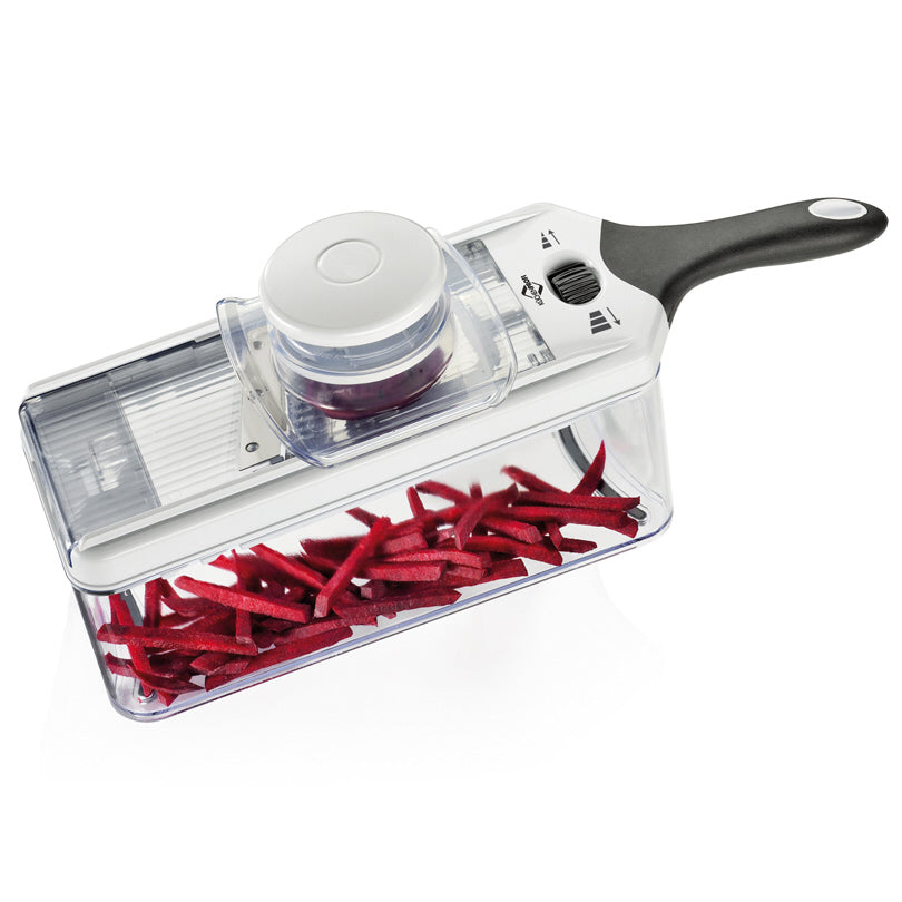 Affettaverdure "Vario" con 4 lame intercambiabili cm 39x12x11