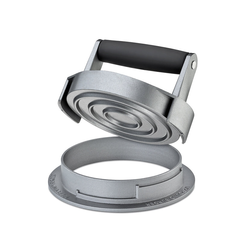 Pressa per hamburger "Trio", rivestita cm Ø11