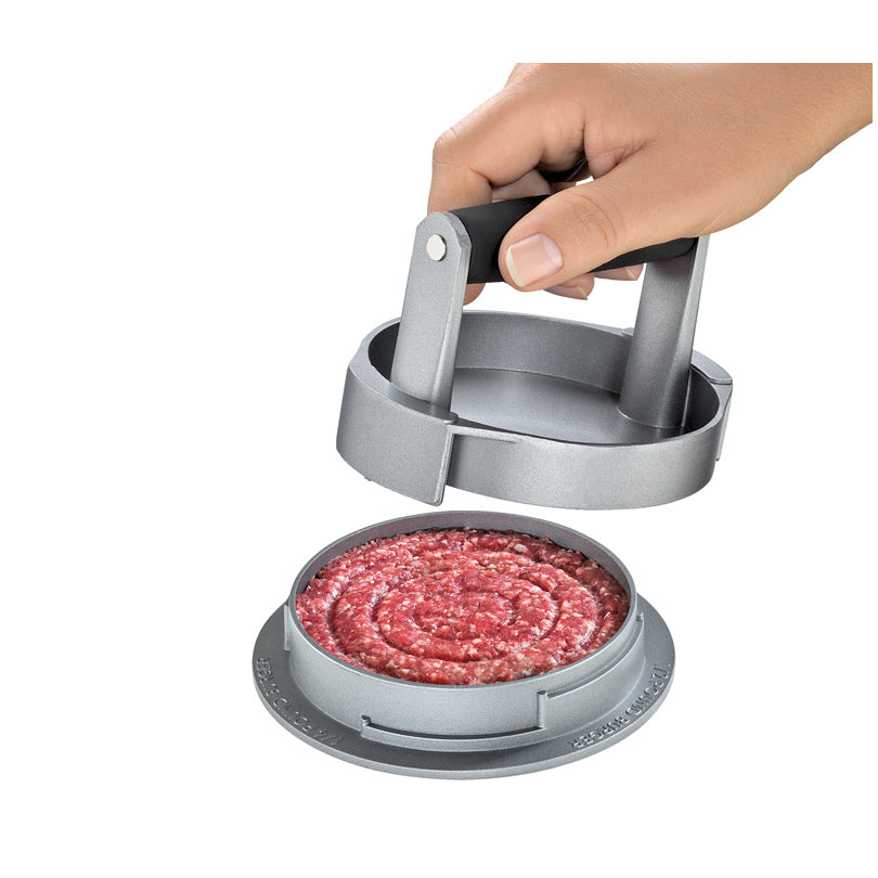 Pressa per hamburger "Trio", rivestita cm Ø11