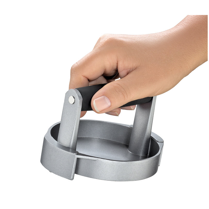 Pressa per hamburger "Trio", rivestita cm Ø11