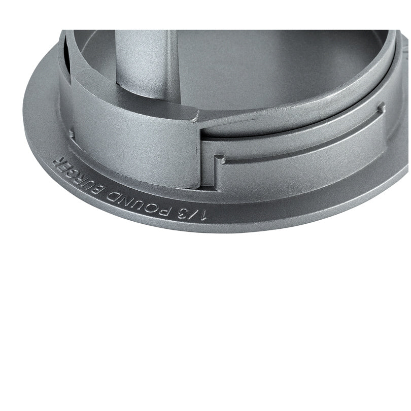 Pressa per hamburger "Trio", rivestita cm Ø11