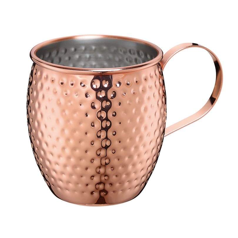 Boccale Moscow Mule martellato cm Ø9,5x10