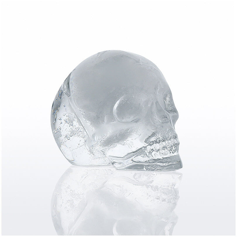 Formaghiaccio 3D Teschio, 4 cavità cm 11,5x8,5x4,5