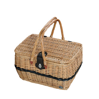 Cesto picnic "Idro" per 4 persone cm 40x28x25