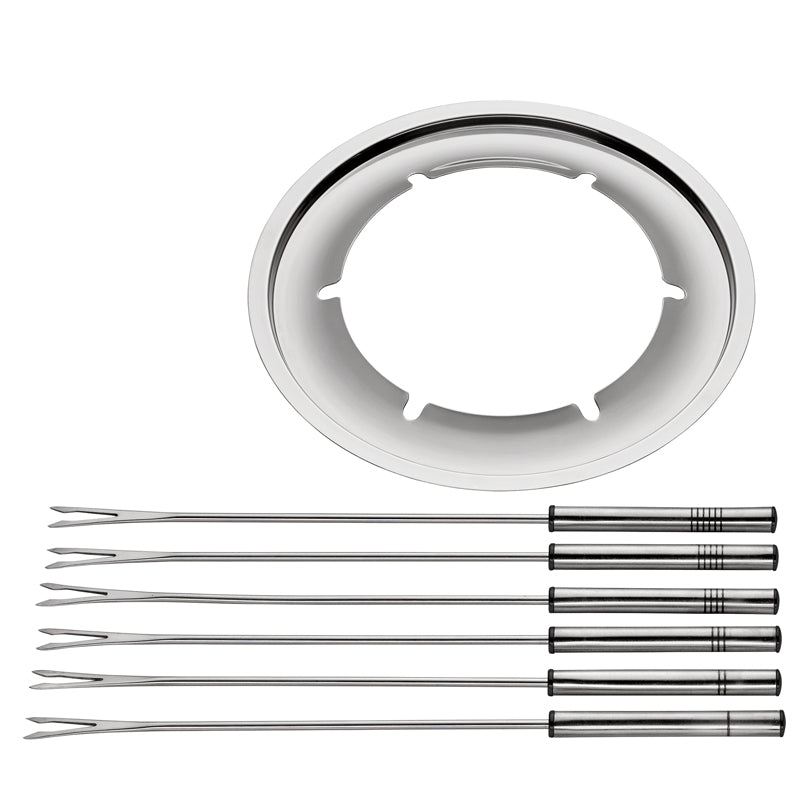 Servizio fonduta "Genf" elettrico 9 pezzi cm Ø19,5x18