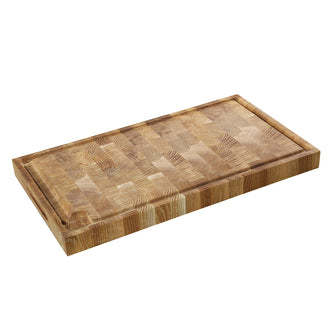 Tagliere alto con scanalatura cm 54x30x4