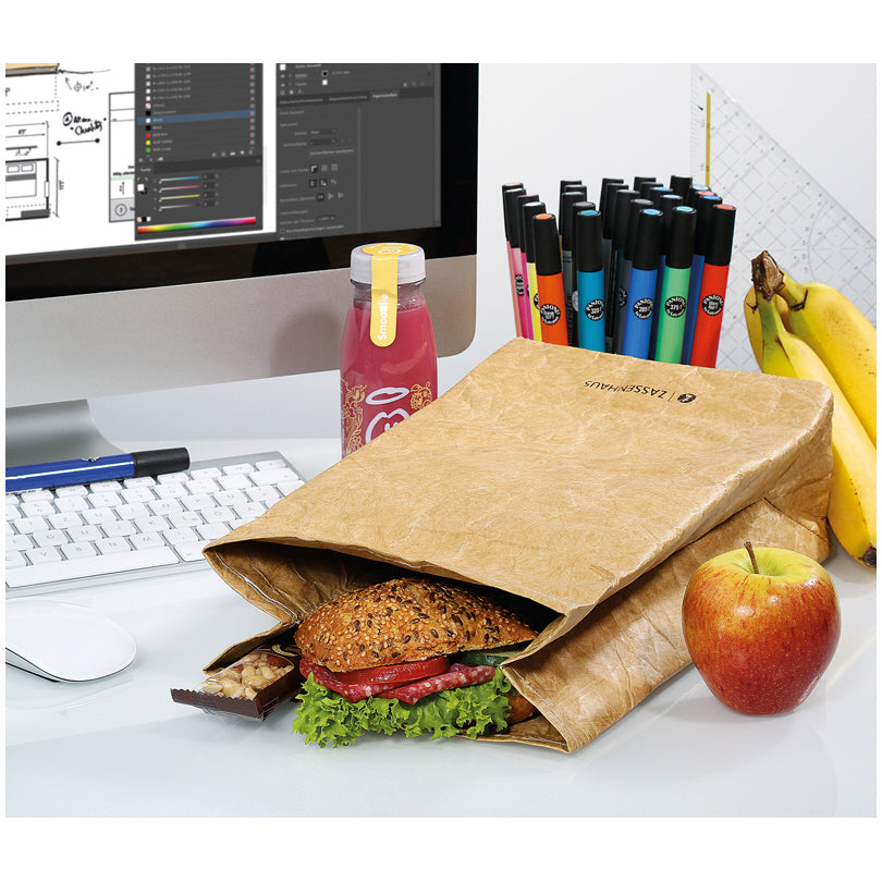 Sacchetto porta pranzo Lunch, riutilizzabile cm 21x10,5x31,5