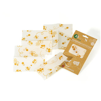 Pellicola di cera d'api piccola, confezione da 4 pezzi cm 16x16