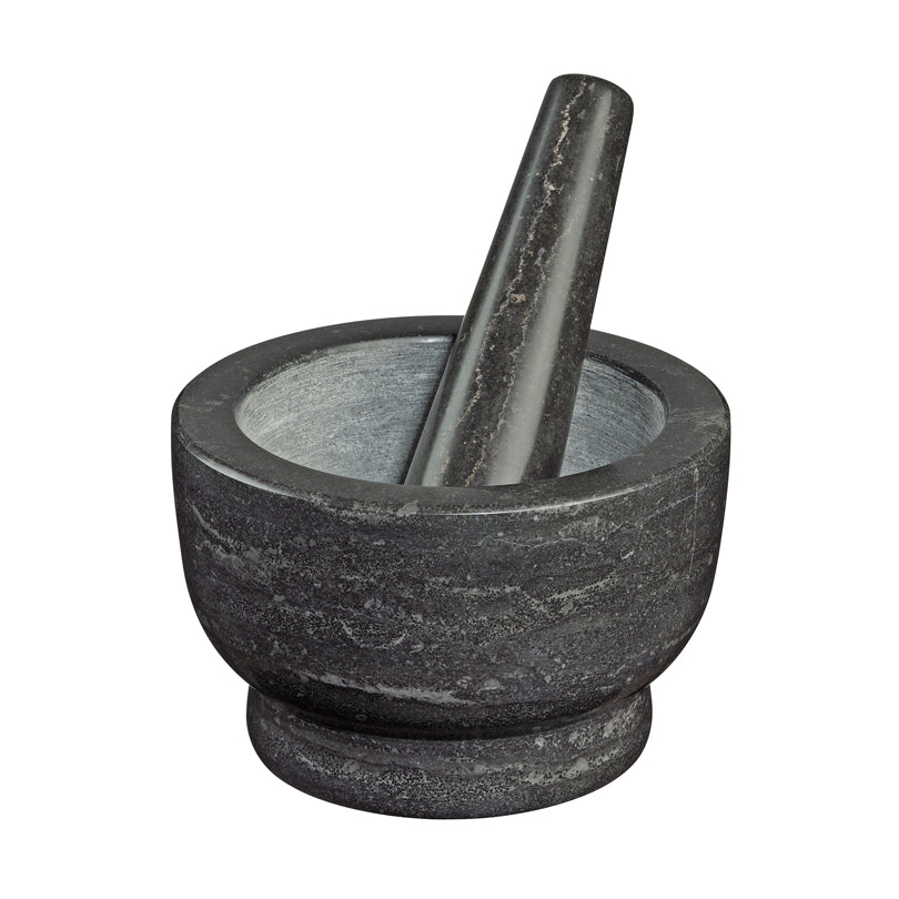 Mortaio marmo con pestello "Uranus" cm Ø16x10/kg 3,5