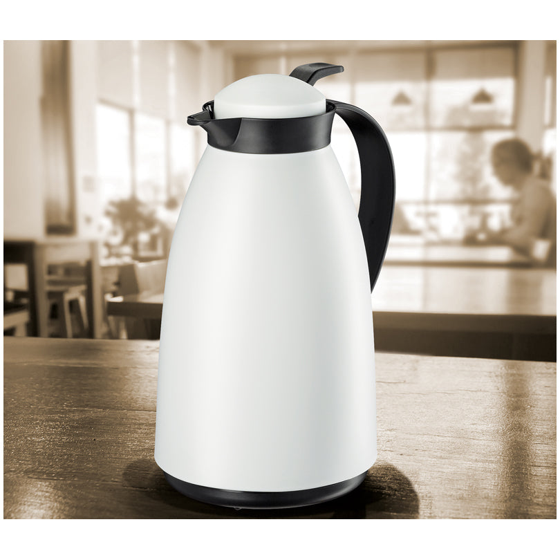 Caraffa termica "Imola", con inserto sottovuoto in vetro temperato l 1/cm Ø14x25