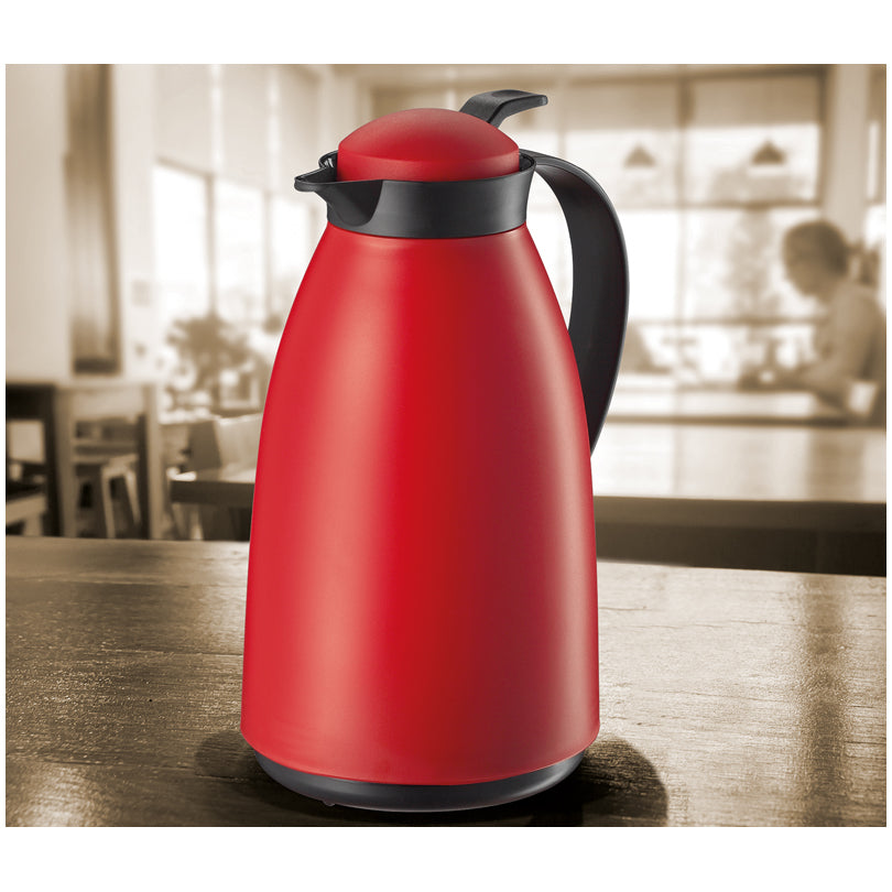 Caraffa termica "Imola", con inserto sottovuoto in vetro temperato l 1/cm Ø14x25