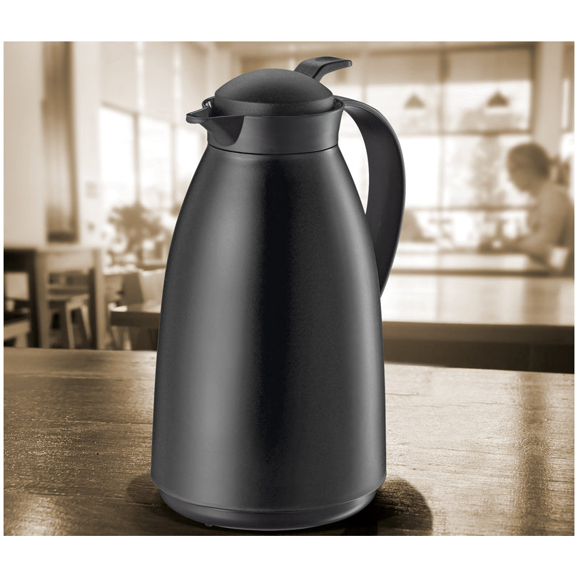 Caraffa termica "Imola", con inserto sottovuoto in vetro temperato l 1/cm Ø14x25