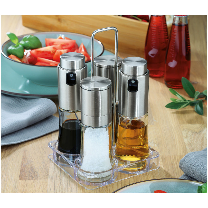 Menagere "Bari", 4 pezzi cm 12x12x20