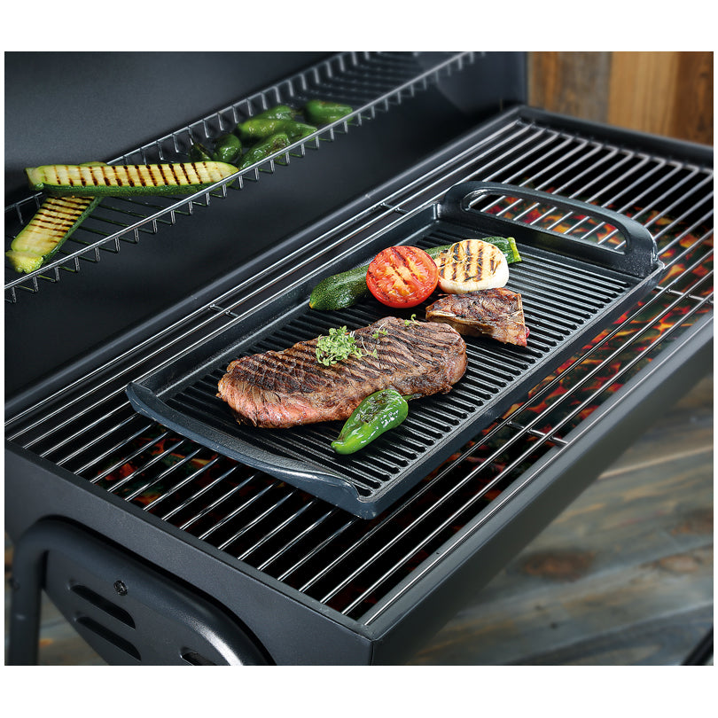 Plancia/Piastra grill rettangolare con 2 manici "Provence" cm 38x23x4