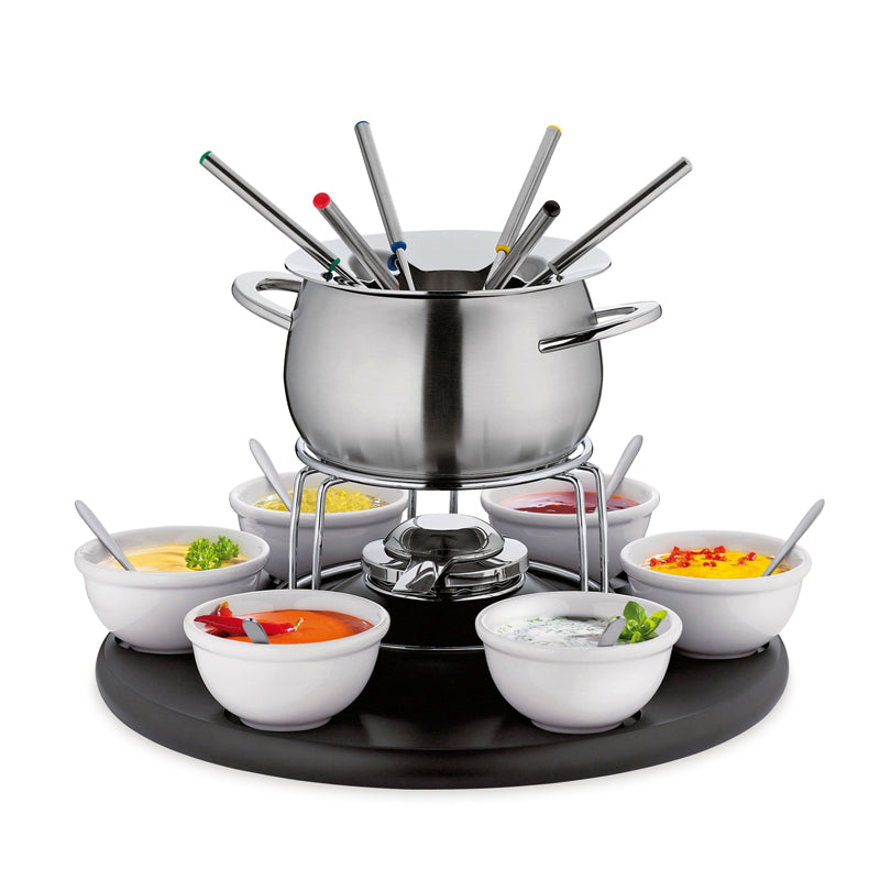 Servizio fonduta "Carousel", 22 pezzi cm Ø19/l 2