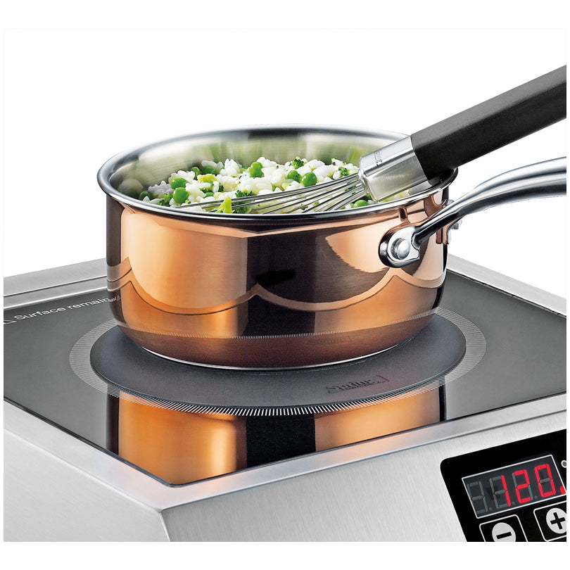 Tappetino protettivo tondo per piani di cottura ad induzione, confezione 2 pezzi cm Ø18