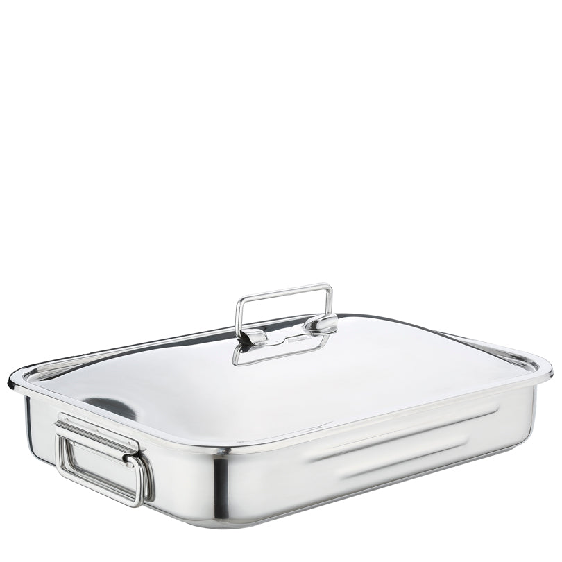 Tegame/Arrostiera rettangolare "Brigade Premium" l 4,4/cm 35x25x6,5