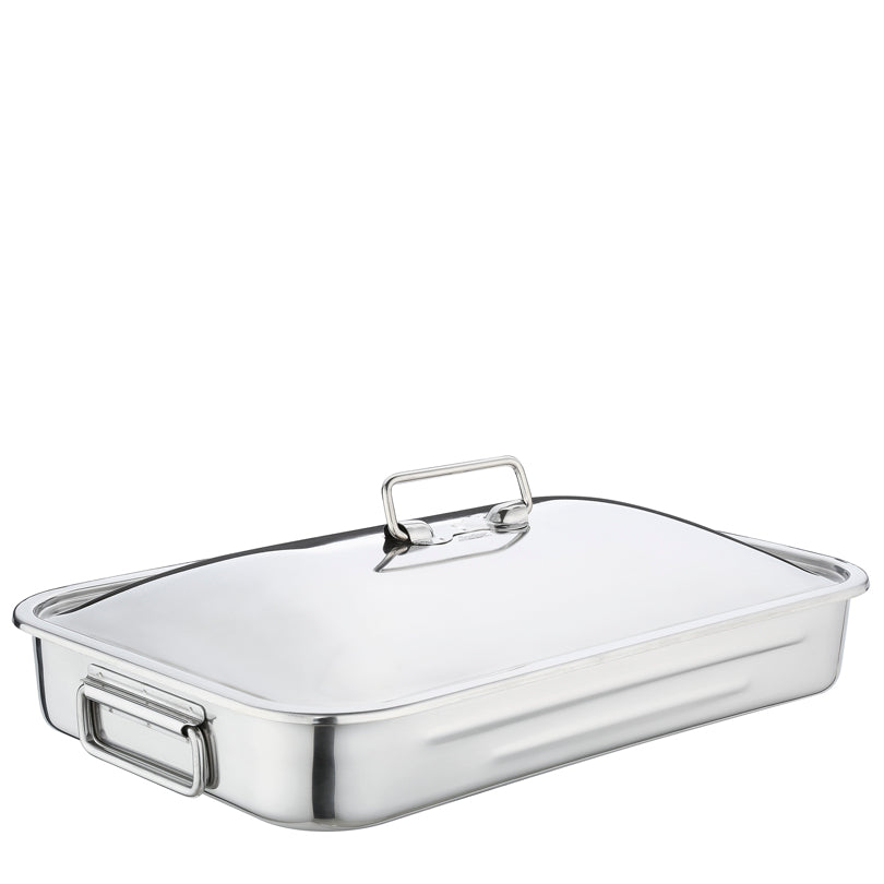 Tegame/Arrostiera rettangolare "Brigade Premium" l 5,1/cm 40x26x6,5