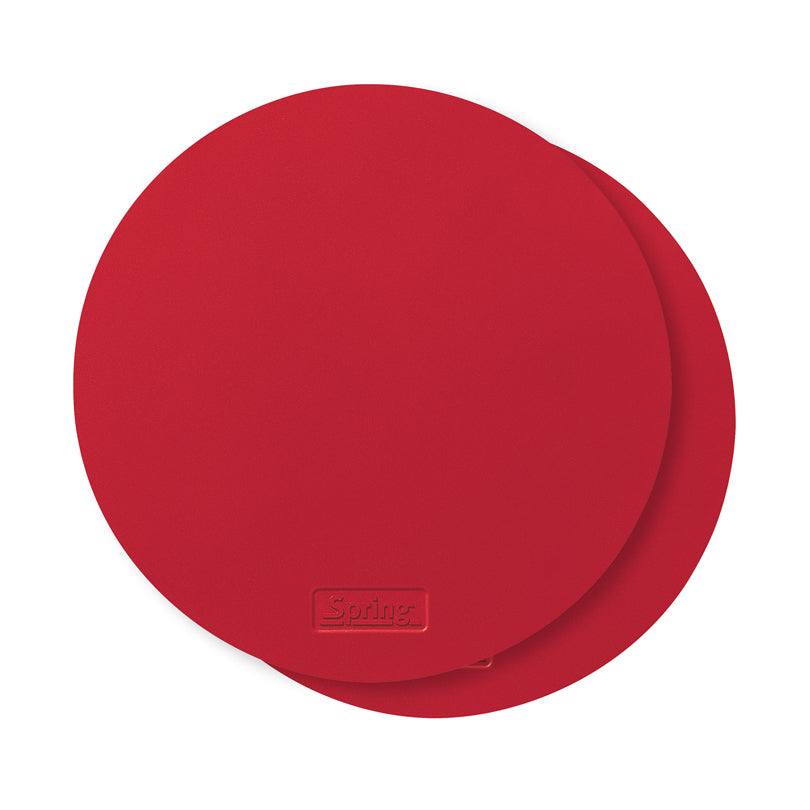 Tappetino protettivo tondo per piani di cottura ad induzione, confezione 2 pezzi cm Ø18