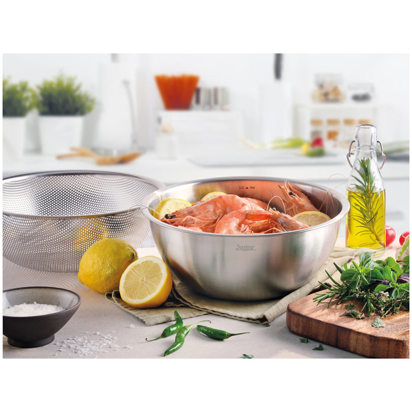 Bastardella con scolapasta rimovibile, 2 pezzi cm Ø28x12/l 6