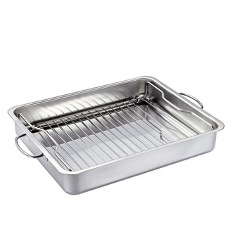 Rostiera rettangolare "BBQ - Style" l 6,8/cm 40x31,5x6,5