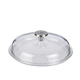 Coperchio in vetro alto cm Ø24x3