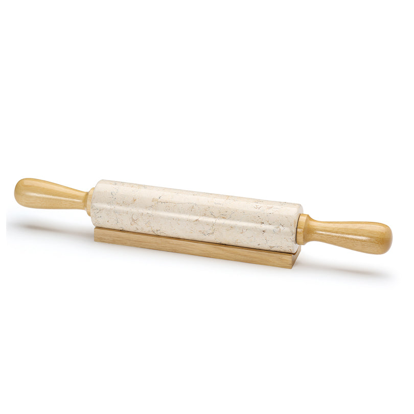 Mattarello "Bake" con base d'appoggio cm Ø6x47