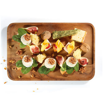 Piatto snack rettangolare cm 35,5x23,5x2