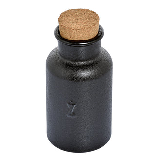 Barattolo spezie grande con coperchio in sughero cm Ø7x14,5