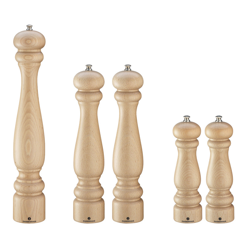 Macinasale "Potsdam", in faggio naturale cm Ø5,5x20