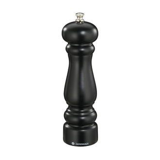 Macinasale "Potsdam", in faggio verniciato nero opaco cm Ø5,5x20