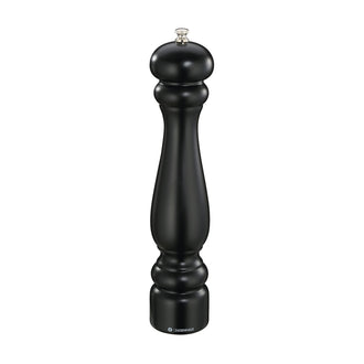 Macinasale "Potsdam", in faggio verniciato nero opaco cm Ø6x30