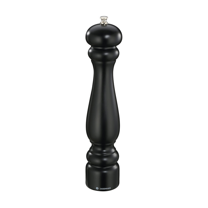 Macinasale "Potsdam", in faggio verniciato nero opaco cm Ø6x30