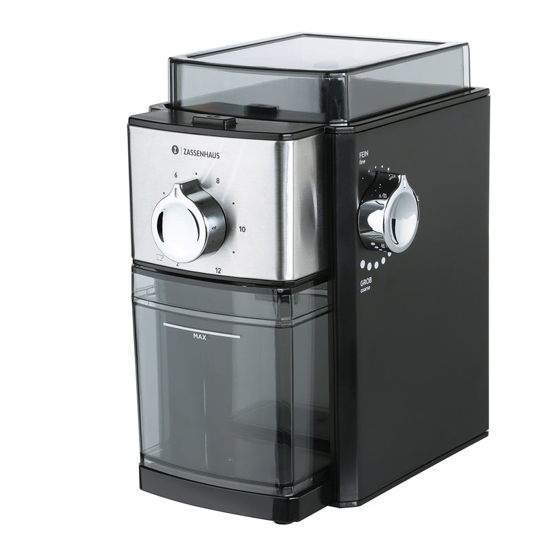 Macinacaffè elettrico "Kingston Steel" cm 13,5x19x21