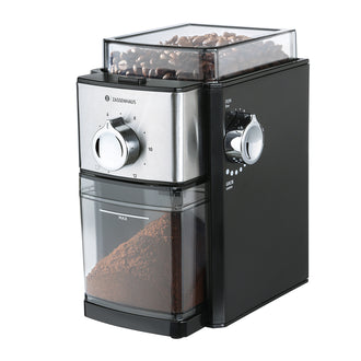 Macinacaffè elettrico "Kingston Steel" cm 13,5x19x21