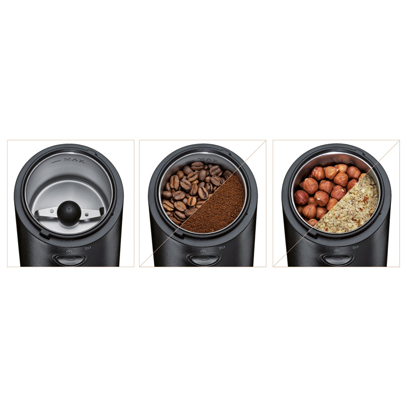 Macinacaffè/Tritanoci elettrico "Excelsa" cm Ø9x19,5