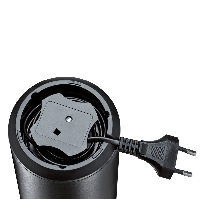 Macinacaffè/Tritanoci elettrico "Excelsa" cm Ø9x19,5