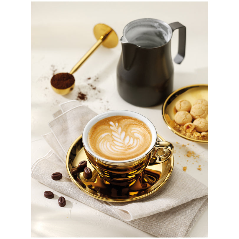 Tazza cappuccino con piattino "Roma" ml 100