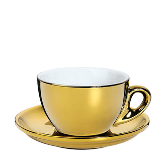 Tazza cappuccino con piattino "Roma" ml 100