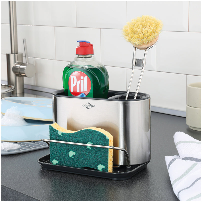 Portaspugna multifunzionale da cucina "Primus" cm 18x13x12,5