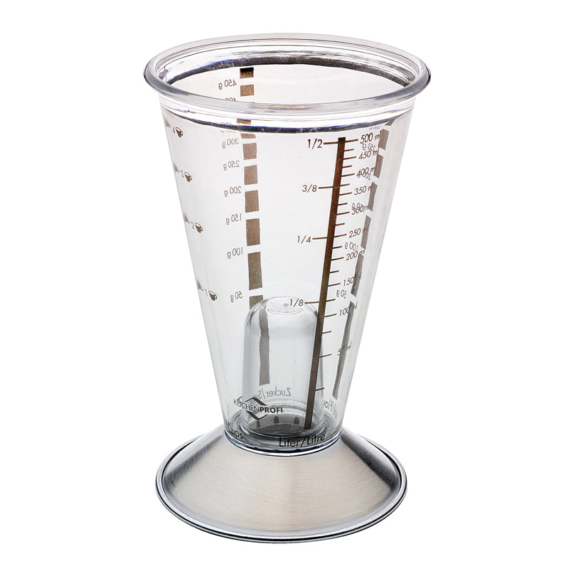 Misurino graduato "Easy" con fondo rialzato l 0,5/cm Ø12x17