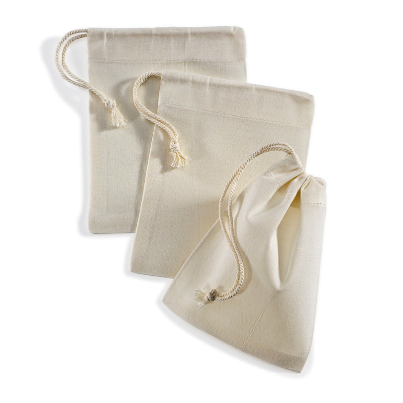 Bustine vuote per tè/spezie, confezione 3 pezzi cm 11x14