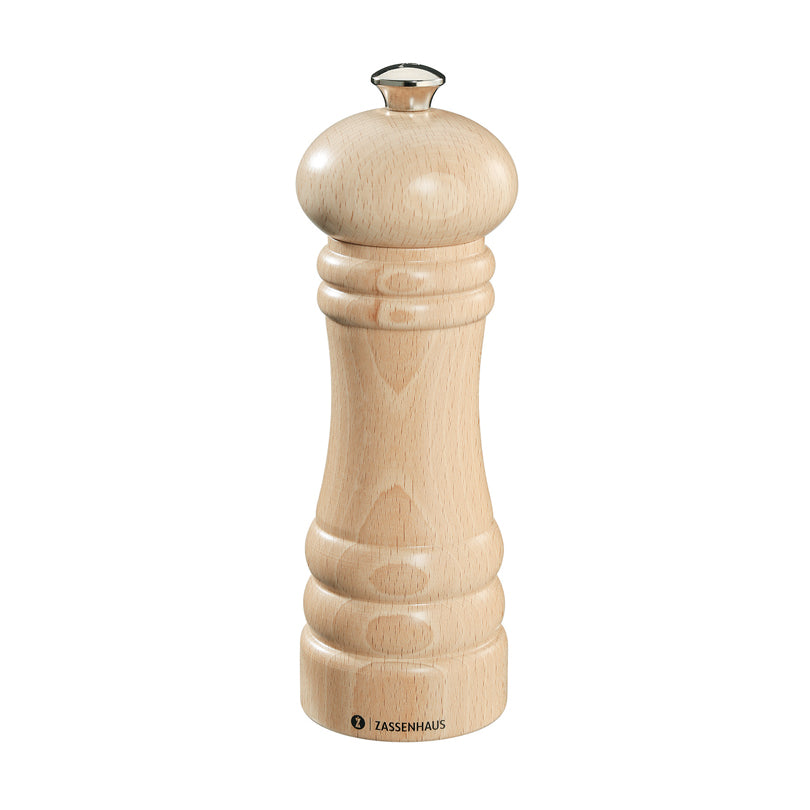 Macinapepe "Berlin", in faggio naturale cm Ø6x18