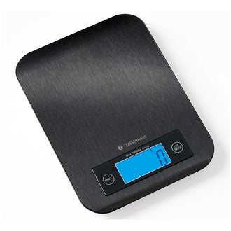 Bilancia da cucina digitale "Pure" con piatto in acciaio inox 1g/10kg cm 16,5x21,5x1,5