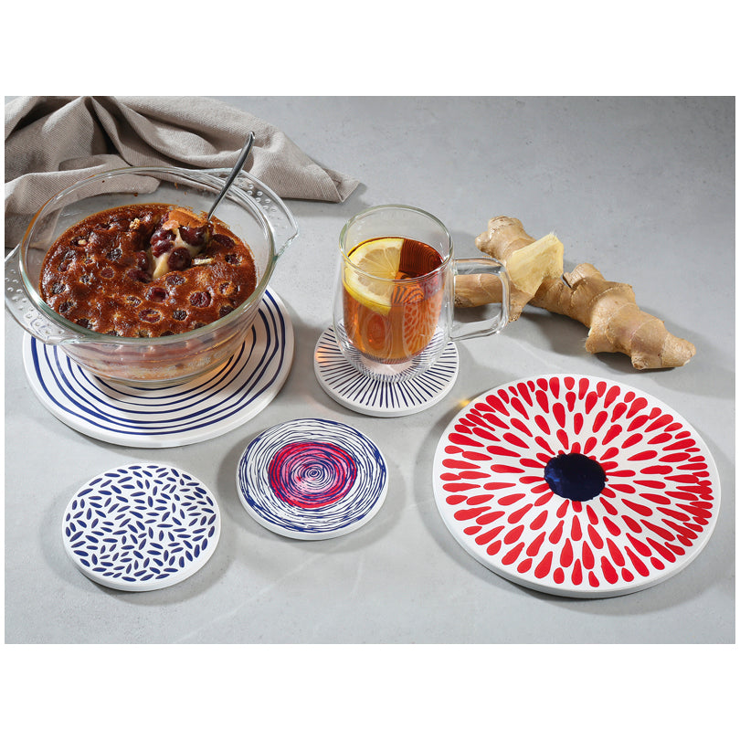 Sottopentola tondo "Nordic - Dots" cm Ø11