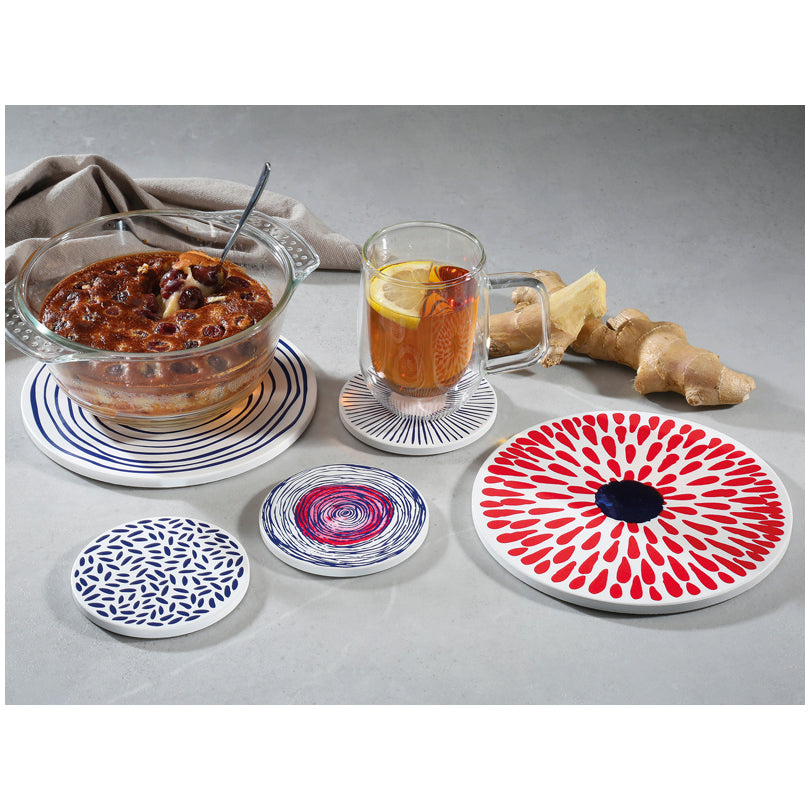 Sottopentola tondo "Scandic - Drops" cm Ø20