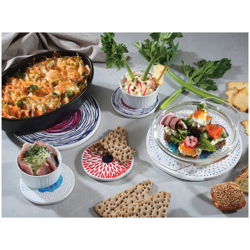 Sottopentola tondo "Scandic - Dots" cm Ø20