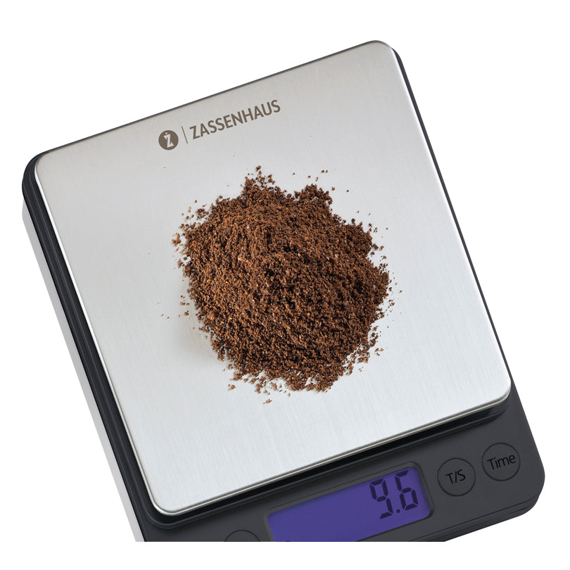 Bilancia tascabile digitale "Barista", 0,1g/500g cm 13x10,5x2