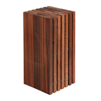 Ceppo coltelli quadrato cm 13x13x26