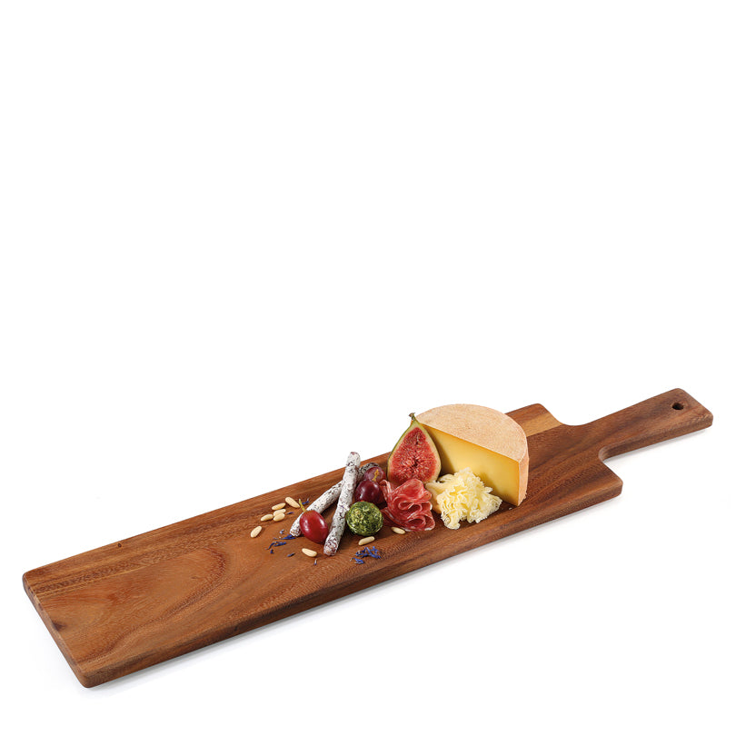 Tagliere da portata/baguette, utilizzabile su entrambi i lati cm 60x13x1,5